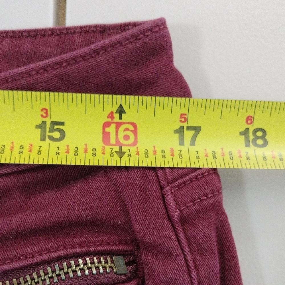 Michael Kors Burgundy Jeans - Picture 8 of 10